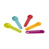 Joie Measuring Spoons, Assorted Colors, Imperial and Metric Measurements, 5-Piece