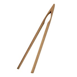 Joyce Chen Burnished Bamboo Toaster Tongs, 6.5 Inch