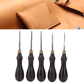 Leather Edge Beveler, Edge Leather Bevel with Steel Blade, Craft Edge Beveler, Cutting, Beveling Leather, Skiver Tool, DIY Leather Craft, (1.8mm)