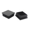 10 PCS Square Plastic Plugs,ULIFESTAR Glide Insert Pipe Tubing End