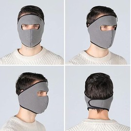 LNwnmyyg Ski Mask Warm Face Mask for Cold Weather Winter Skiing Snowboarding Motorcycling Ice Fishing women and Men(fashion grey)