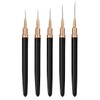 JRYXDS Nagelkunstpinsel, 5 Stück Nagelkunst Liner Pinsel,Nagel Art Liner Pinsel,