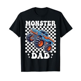 Monster Truck Dad Monster Truck Are My Jam Truck Lovers T-Shirt