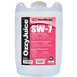 OzzyJuice Parts/Brake Cleaning Solution (SW-7) for SmartWasher Parts Cleaning Systems, 5 Gallon Pail (14721)
