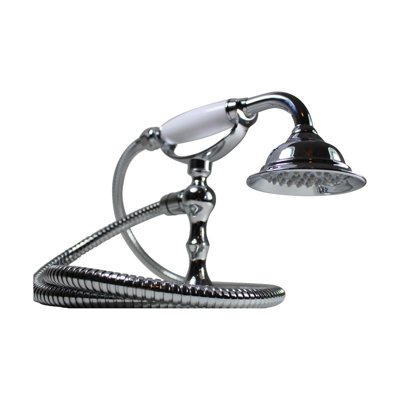 Renovator's Supply Handheld Telephone Shower Head Set With 58in Flex