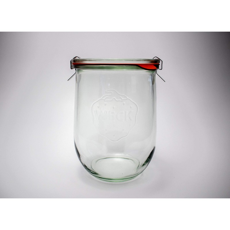 Weck Tulip Jar Rubber Sole & Two Metal Clamps Food