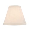Aspen Creative 32110-9A, Hardback Empire Clip-On Chandelier Lamp Shade, Off-White,