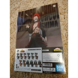 Bandai My Hero Academia Heroes Vs Villains Kuji Eijiro Kirishima Clear File Sticker Set