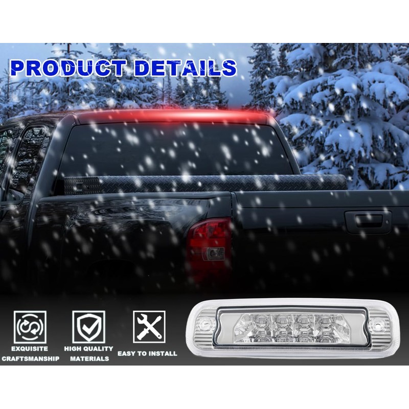 PIT66 LED 3rd Brake Light, Compatible with 97-01 Jeep Cherokee