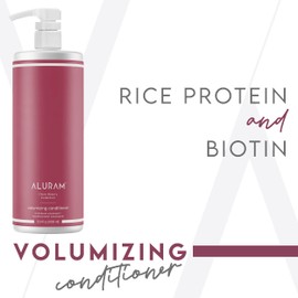 ALURAM Volumizing Conditioner, Weightless Moisture for Volume & Fullness for All Hair Types, 33.8 Fl Oz