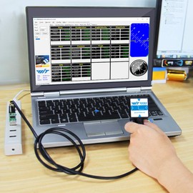 [Military Grade Accelerometer + Inclination Meter] HWT901B-TTL High Precision MPU-9250 9-Axis Gyroscope + Angle (XY0.05° Precision) + Digital Compass + Pressure + Altitude [RM3100 Magnetometer Correction and Karman Filter] (UART Serial AHRS IMU 200 Digital Output, Low Z Angle Lift)