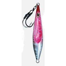 Sidewinder Helm Slow Pitch Jig Lure: Pink/White: 120g