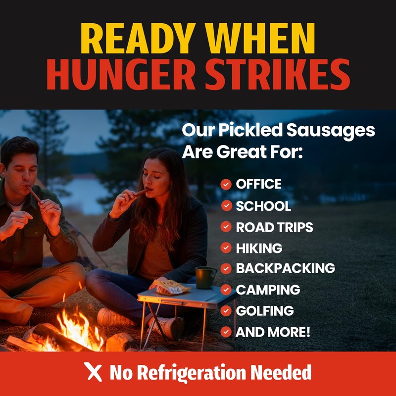 Long John Snacks Smokies Smoked Sausage Links - Premium USA-Sourced