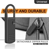 CooBigo 4 Pack Metal Zipper Slider Replacement + 8 Pack