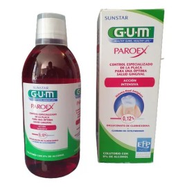 Paroex Colutorio Gum Accion Intensiva 500ml Placa Y Ciruga                                                                                            