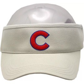 American Needle Chicago Cubs Visor C Logo Adjustable Stone Wash