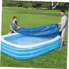 Sosoport Pe Cover Inflatable Pool for Boys and Girls Solar