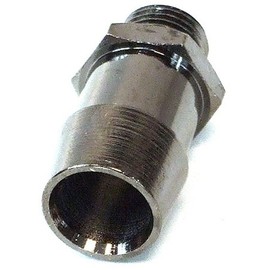 13mm (1/2") Schlauchanschluss G1/8 mit O-Ring (High-Flow) - black nickel