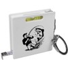 'Fisherman Big Catch' Keyring Tape Measure/Spirit Level Tool (KM00043901)