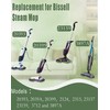 6-Pack Spin Mop Brush Replacement for Bissell Spinwave Steam Mop