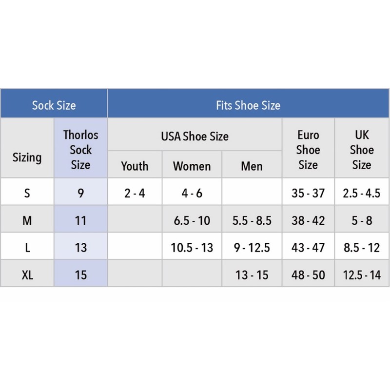 Thorlos Men s Crew 3 Pack Running Socks, White/Navy, X-Large