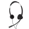 RJ9 Headset Noise Cancelling Mute Function Corded Business Headphone with