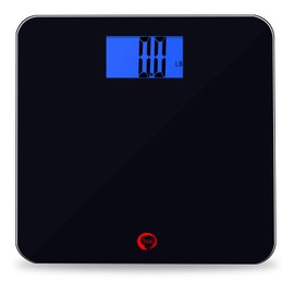True 42 ECHO-400 Large Talking Bathroom Scale, 400lb Capacity- Extra Wide Platform- Large LCD- Precision Digital Scale