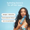 amika Hydro Rush Intense Moisture Leave-In Conditioner with Hyaluronic Acid,