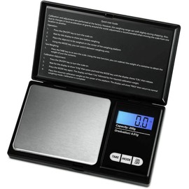 E-FAST Pocket Scale Portable Digital Scale with Back-lit LCD Display, 100 x 0.01g, 200 x 0.01g, 500 x 0.1g Mini Digital Weighing Scale (100 x 0.01g)