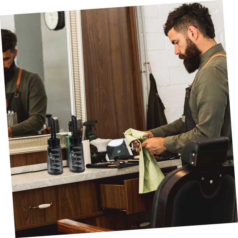 OHPHCALL Hair Gel Men's Styling Gel Bottle Comb Hair Wax