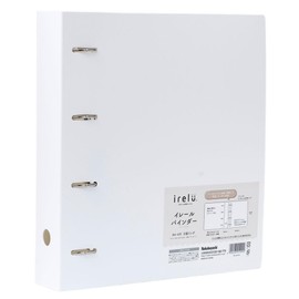 Nakabayashi irelu Binder IRL-BD-W 4 Hole Ring A4 Wide File