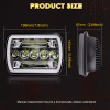 us- 2x 7x6"5x7 LED Headlights Fit Ford E-150 Econoline Club