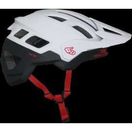 6D HELMETS ATB-2T Helmet - Ascent - White/Black Matte - XL/2XL 23-0028