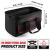 ROCKCOON Tool Bag 16'', Multi-pocket Tool Organizer with Shoulder Strap,