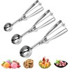 JZS Ice Cream Scoops, Cookie Scoop Set, Cookie Scoops for