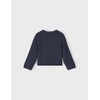 NAME IT Girls' Nmfvenja LS Loose Short Knit Jumper, Dark