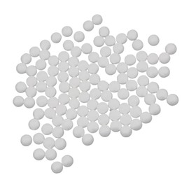 Sharplace 100Pcs Small White Foam Balls Polystyrene Craft Balls Art Decoration Foam Balls for Art, DIY Craft, Household, School Projects, Party Decorations,15mm