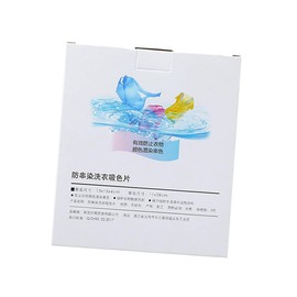 DOITOOL 48 Sheets Color Absorption Laundry Prevent Dye Transfer with Lightweight Convenient and Durable Cloth Dyeing for Washing Clothes at Home