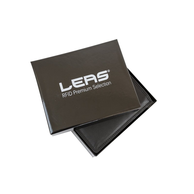 LEAS Men's Wallet Extra Thin with RFID Protection, Men's Wallet