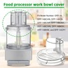 DFP-14NWBCT1 Replacement Food Processor Work Bowl Cover,Compatible with Cuisinart food
