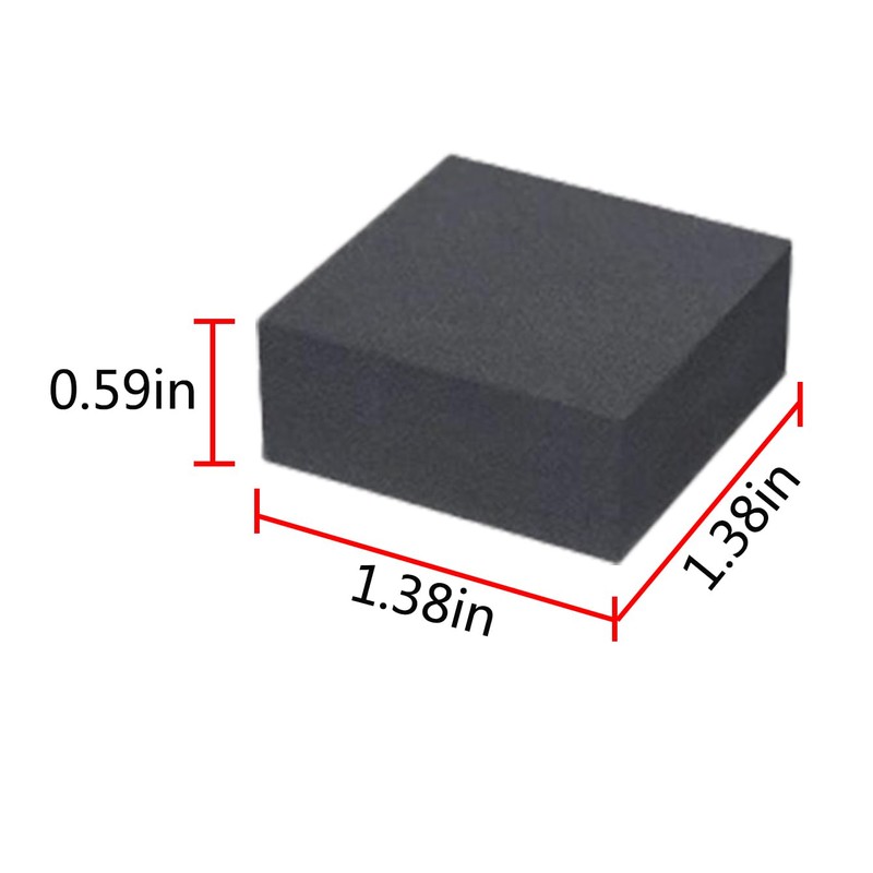 12 Pack Invisible Pot Feet,Solid Rubber Risers for Plant Pots