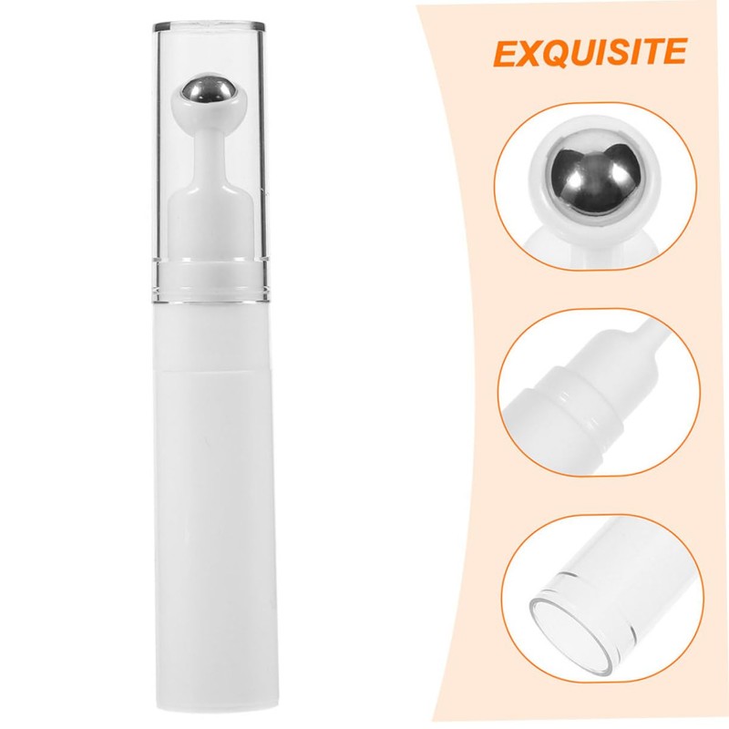 WOONEKY 4pcs Roll Essential Oil Bottles Portable Globe Ball Containers