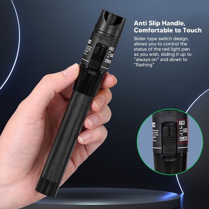 Visual Fault Locator 30km VFL Non Contact Fiber Light Test