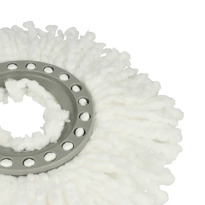 vhbw 4 x Mop Covers Compatible with Leifheit Clean Twist