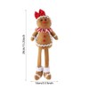 BALONAR 15Inch Large Size Christmas Plush Gingerbread Man Boy Girl