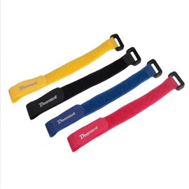 Nylon Hook Phone Holder Strap for Bicycle Cable Tape Blue BL03001 100ea