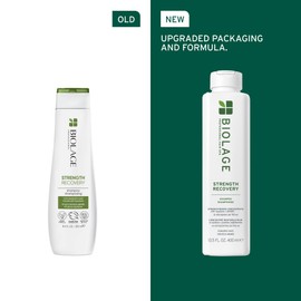 Biolage Strength Recovery Shampoo, Moisturising & Repairing, Enriched With Squalane & Proteins, For Damaged Hair, 400ml