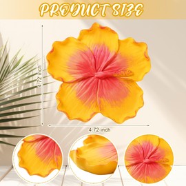 Chunful Flower Ring Dish Decorative Ring Holder Jewelry Tray Bracelet Earring Trinket Tray for Christmas Home Room Decor Gift