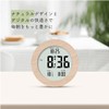 Table Clock, Alarm Clock, Digital Clock, Wooden, Natural Calendar, Temperature