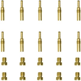 Main Jet Pilot Jet Slow Jet Jet PC20 Carburetor Main Jet Kit for Carburetor Sete Pilot Jetting Bike 20 Pcs Set